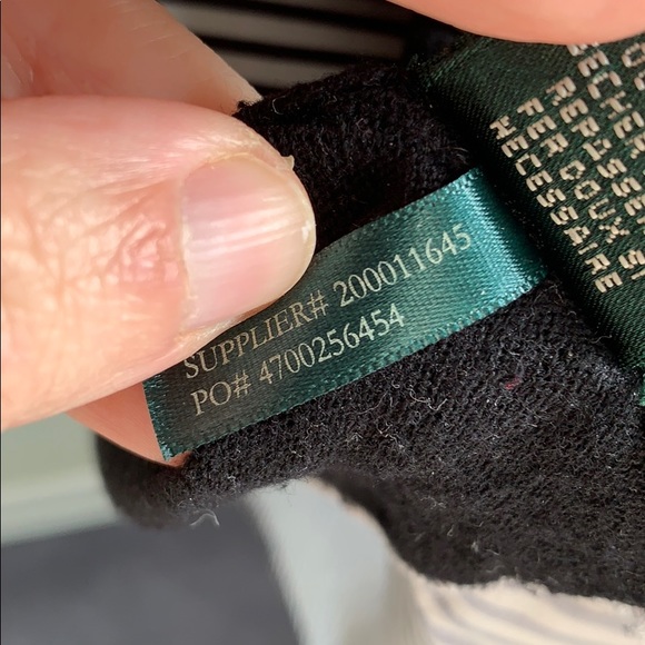 Ralph Lauren 3/4 sleeve black sweater with stripes - Picture 7 of 7